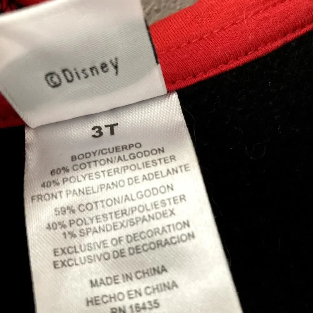 Disney Mickey Mouse Two Piece Sweatsuit Outfit - 3T